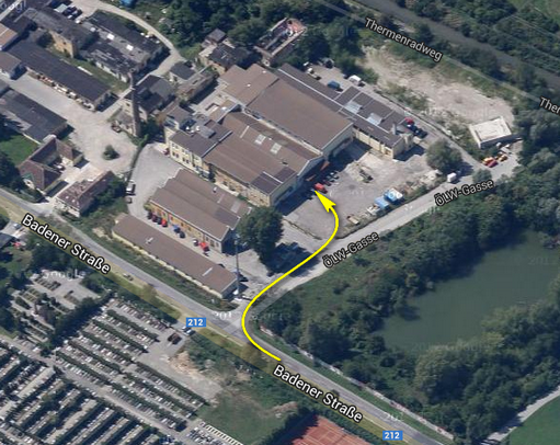 Club Anfahrt Bild